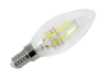 LED lamp 6W C35 E14 COB 660lm 6500к 220V LM3090 Lemanso