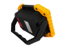 LED floodlight 10W 2COB 500Lm 6500K IP54 yellow-black LMP101 with micro USB + Lemanso button (180 days warranty)