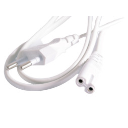 Power cord 1m for Python LM971 and LM963-T5 2PIN/LM964 Lemanso