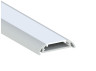 Aluminum profile for LED strip AL-20 1 meter anodized LEDUA surface mount