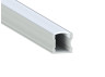 Aluminum profile for LED strip AL-04 1 meter anodized LEDUA surface mount