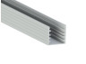 Aluminum profile for LED strip AL-04-1 1 meter anodized LEDUA surface mount