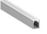 Aluminum profile for LED strip AL-04-2 1 meter anodized surface mounted LEDUA