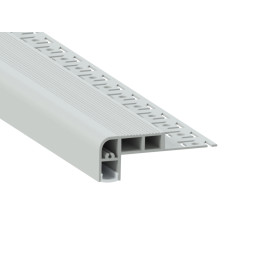 Aluminum profile for LED strip for stairs AL-28 1 meter anodized surface mounted LEDUA