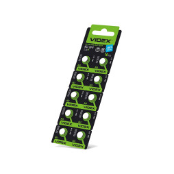 Watch battery AG 7/LR926 BLISTER CARD 10 pcs Videx