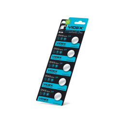 Lithium battery CR1616 5pcs BLISTER CARD Videx
