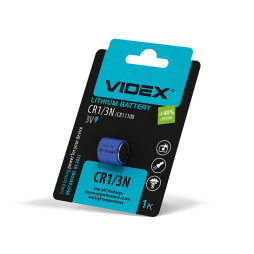 Lithium battery CR1/3N 1pc BLISTER Videx