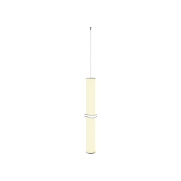 LED pendant lamp linear round vertical "N30-1000" 220V 18W 4000k black, cable length 2m LEDUA