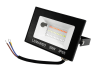 LED floodlight 30W RGB+remote control IP65 170-240V black LMP76-30 RGB Lemanso