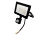 LED floodlight 30W 6500K IP65 2400LM 175-265V with sensor black LMPS37 Lemanso