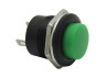 Button Lemanso LSW38 round green without fix. ON-(OFF) / R13-507C 3A 250VAC multiple of 25 pieces