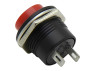 Lemanso LSW38 round red non-latching push button. ON-(OFF) / R13-507C 3A 250VAC multiple of 25 pieces
