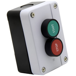 Lemanso LSW46 start-stop button 1NO 1NC IP54 "START/STOP"