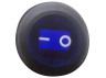 Switch Lemanso LSW37 3PIN blue with fix. IP45 ON-OFF / KCD1-5-101NW 6A 250VAC multiple of 25 pieces