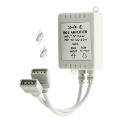 LEMANSO signal amplifier for RGB strip light (plastic case) / LM9515