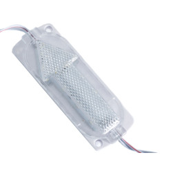 LED modules 10438-2835 12V cold white (10pcs per plate) LEDUA