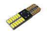 LED car lamp T10-3014-24smd white 24V LEDUA
