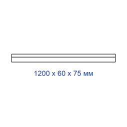 LED linear luminaire Feron AL4030 48W 4000K black