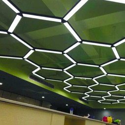 Square connector AL4021 3W 4000K black for AL4020 36W and 48W lamps