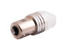 LED car lamp T25-2835-9SMD 1156 white semi-matte 12V LEDUA