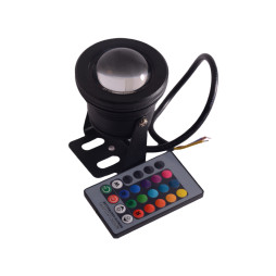 LED garden lamp RGB 10W 900LM 85-265V IP65/LM3702 (LM16) with remote control Lemanso