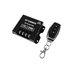 Dimmer RF single-channel 30A 12-24V Radio - 3 buttons #152
