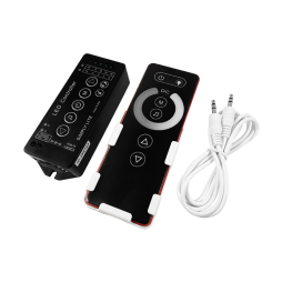 Dimmer RF Music 2-channel 12A 5-24V Radio - Touch 6 buttons #155