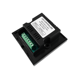 Dimmer with terminals white 12A 12-24V- Touch panel 6 buttons #163