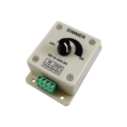 Dimmer single-channel 8A 12-24V - Manual adjustment #196