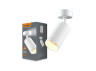 VIDEX lamp for GU10 SPF02B lamp surface mounted swivel white prism