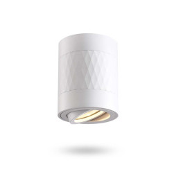 VIDEX lamp for GU10 SPF04A lamp surface mounted white + white prism
