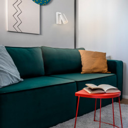 VIDEX lamp for lamp GU10 SPF05E wall mounted with button white