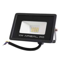 LED spotlight AREAL 10W PR-10 6200K, 220V, IP65 white