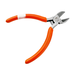 Side cutters 5" LTL20048 orange, CRV55 Lemanso