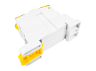 Distribution block on DIN-rail Lemanso 125A LMA2666 (UKK125A) yellow Lemanso