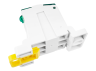 DIN-rail distribution block Lemanso 80A LMA2664 (UKK80A) green Lemanso