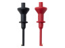 2mm dia. probe tip Lemanso (1 red + 1 black) LM9105