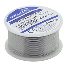 Solder in bay Lemanso 2.5% 0.7 mm 100 g / LM9118