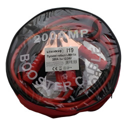 Starter cables 500A 3m 12/24V Lemanso LM9155