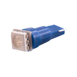 LED car lamp T5-5050-1smd blue 24V LEDUA