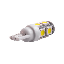 LED car lamp T10-5050-9smd white 24V LEDUA