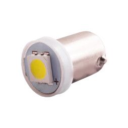 LED car lamp BA9S-5050-1smd white 24V LEDUA