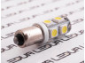 LED car lamp BA9S-5050-9smd white 24V LEDUA