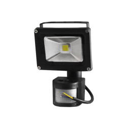 LED floodlight with motion sensor 10W slim 6000K 220V