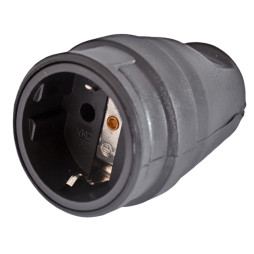 Small rubber grounded socket LMA057 Lemanso