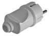 Straight grounded plug Euro / LMA021 Lemanso