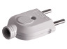 Simple plug without grounding white / LMA3311 Lemanso