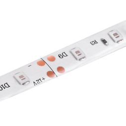 LED strip 2835-60led-8mm-12V 4.8W/m IP65 red LEDUA
