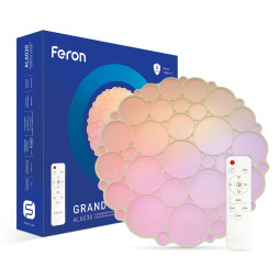 LED surface-mounted lamp Feron AL6030 GRAND COLOR 60W with RGB white