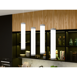 LED pendant linear round lamp 360° 500mm LEDUA